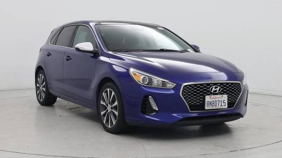 HYUNDAI ELANTRA GT 2019 KMHH35LE1KU104504 image